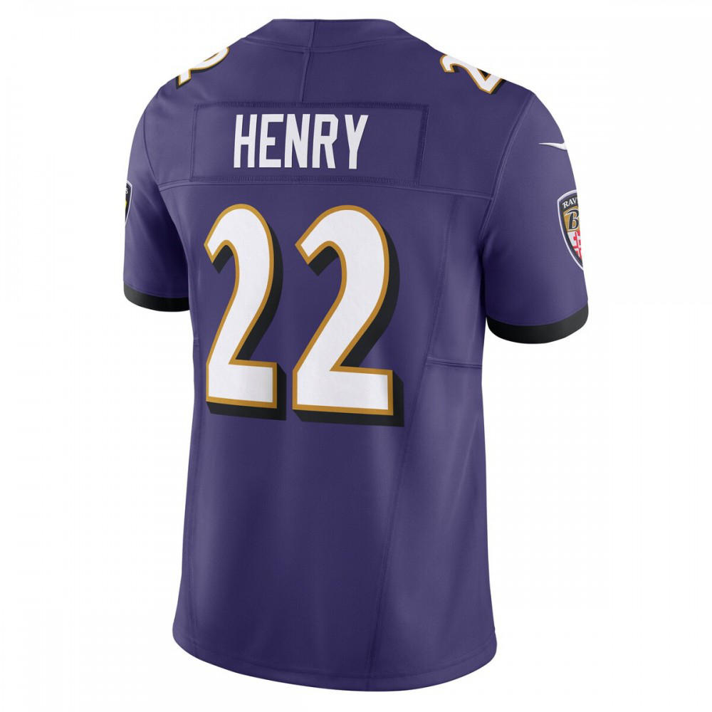 Derrick Henry Baltimore Ravens Nike Vapor F.U.S.E. Limited Jersey - Purple-GridironStore